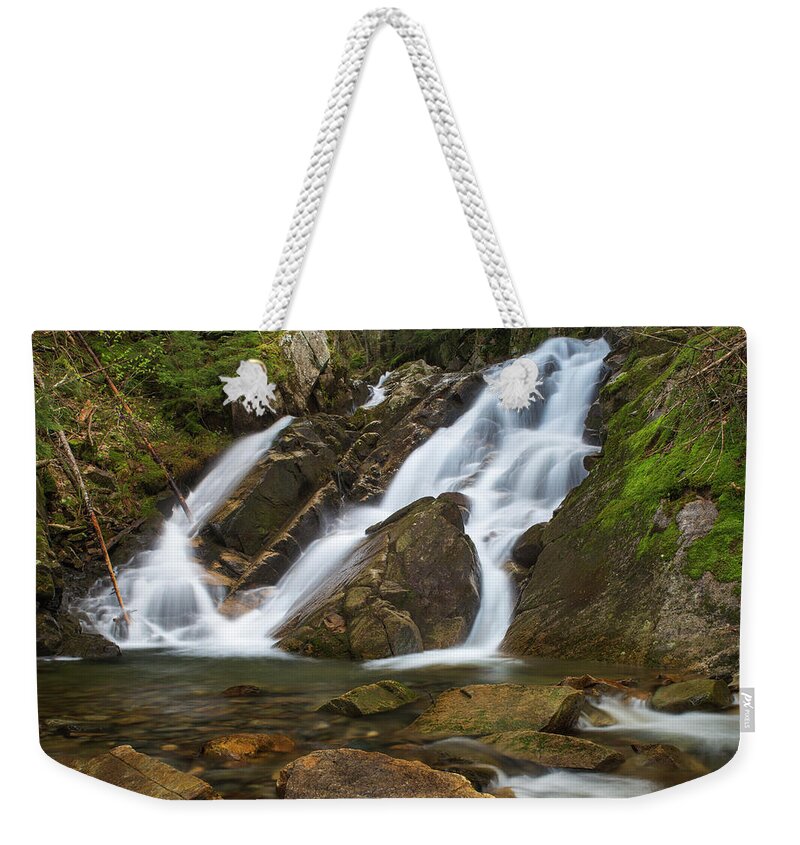 Huntington Weekender Tote Bag featuring the photograph Huntington Cascades Springtime by White Mountain Images