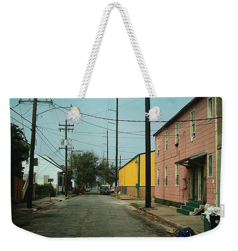 New Orleans Weekender Tote Bag featuring the photograph Hurricane Katrina Series - 13 by Christopher Lotito