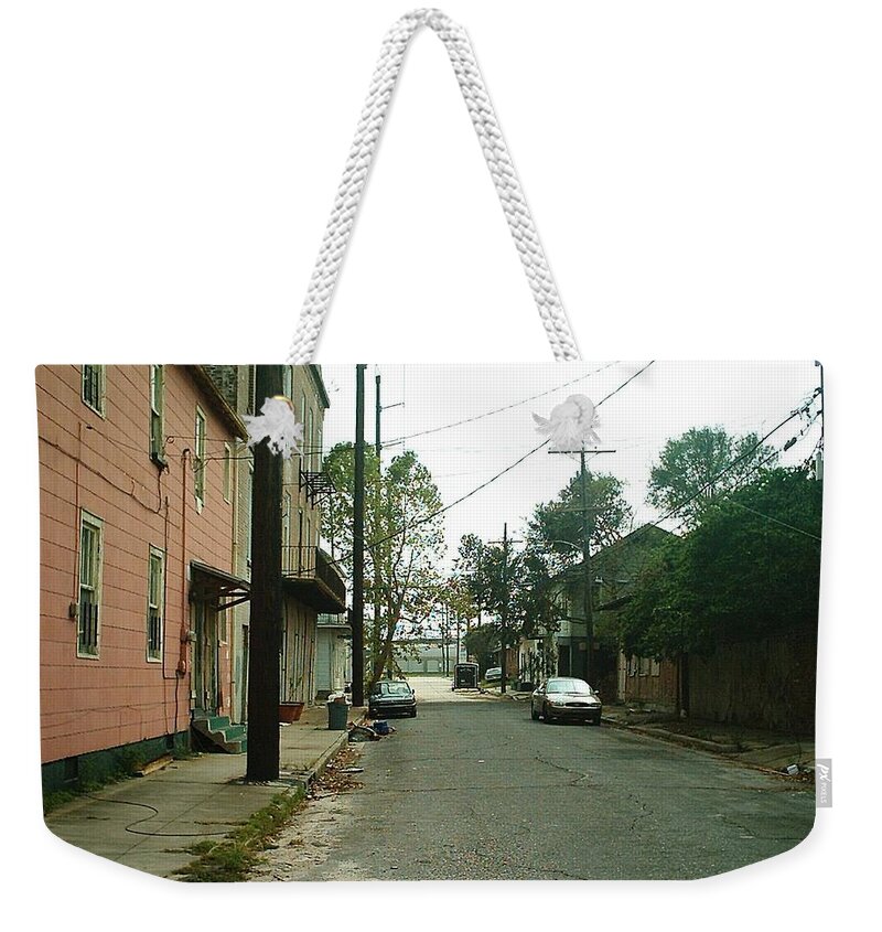 New Orleans Weekender Tote Bag featuring the photograph Hurricane Katrina Series - 17 by Christopher Lotito