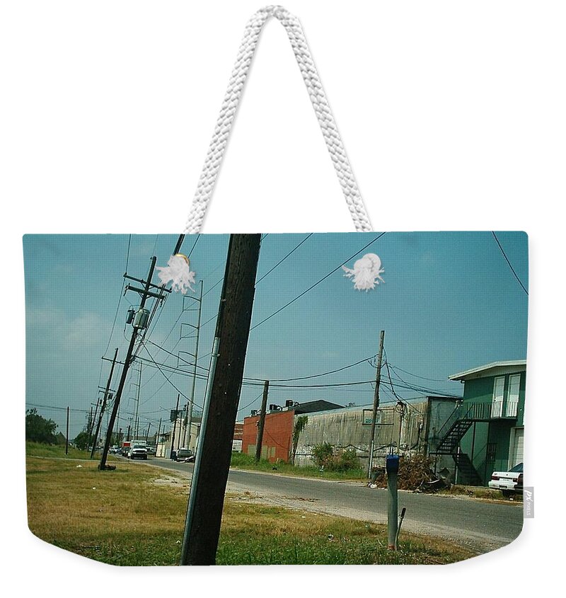 New Orleans Weekender Tote Bag featuring the photograph Hurricane Katrina Series - 55 by Christopher Lotito