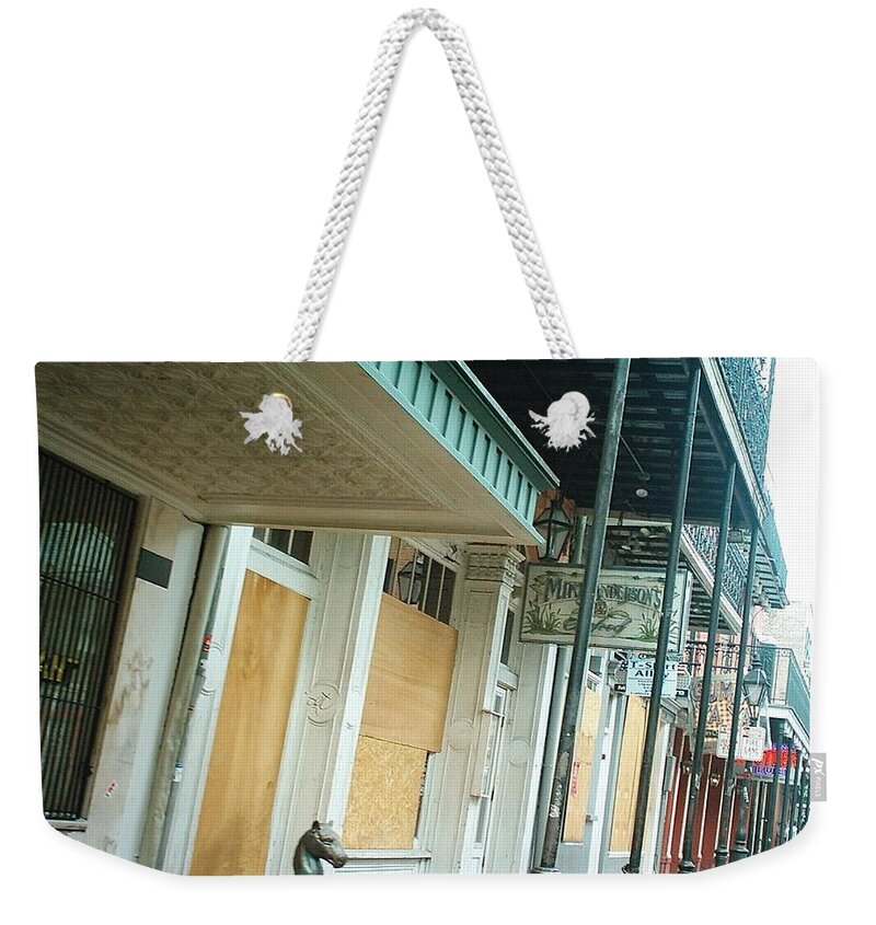 New Orleans Weekender Tote Bag featuring the photograph Hurricane Katrina Series - 58 by Christopher Lotito
