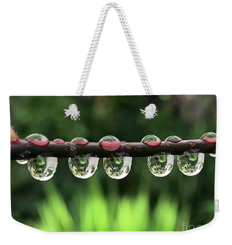 Water Weekender Tote Bag featuring the photograph Hydration by Tina Marie