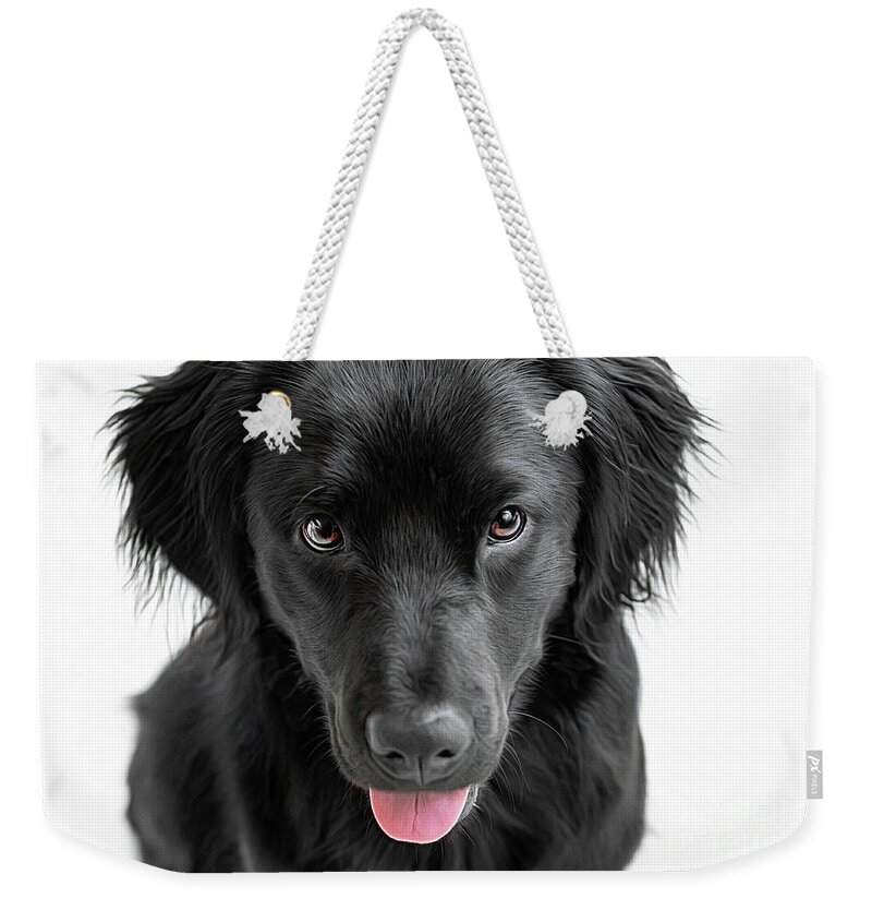 Playful Weekender Tote Bag featuring the photograph I want by Amy Dundon