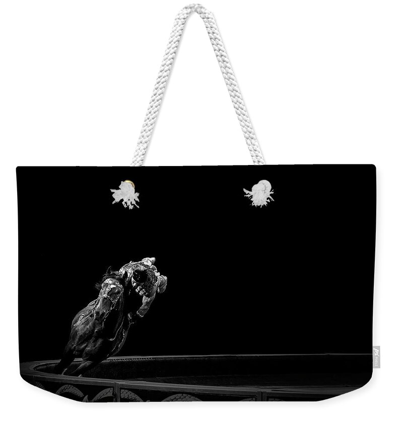 Published Weekender Tote Bag featuring the photograph I Wanted to Fly by Enrique Pelaez