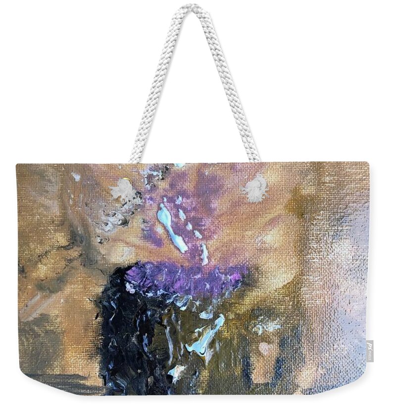 Still Life Weekender Tote Bag featuring the painting Ifonly by Bethany Beeler