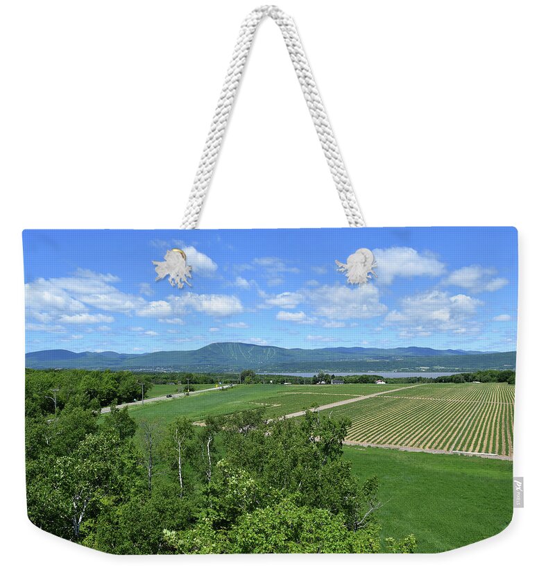 Ile D'orleans Weekender Tote Bag featuring the photograph Ile D'Orleans Quebec photo 113 by Lucie Dumas