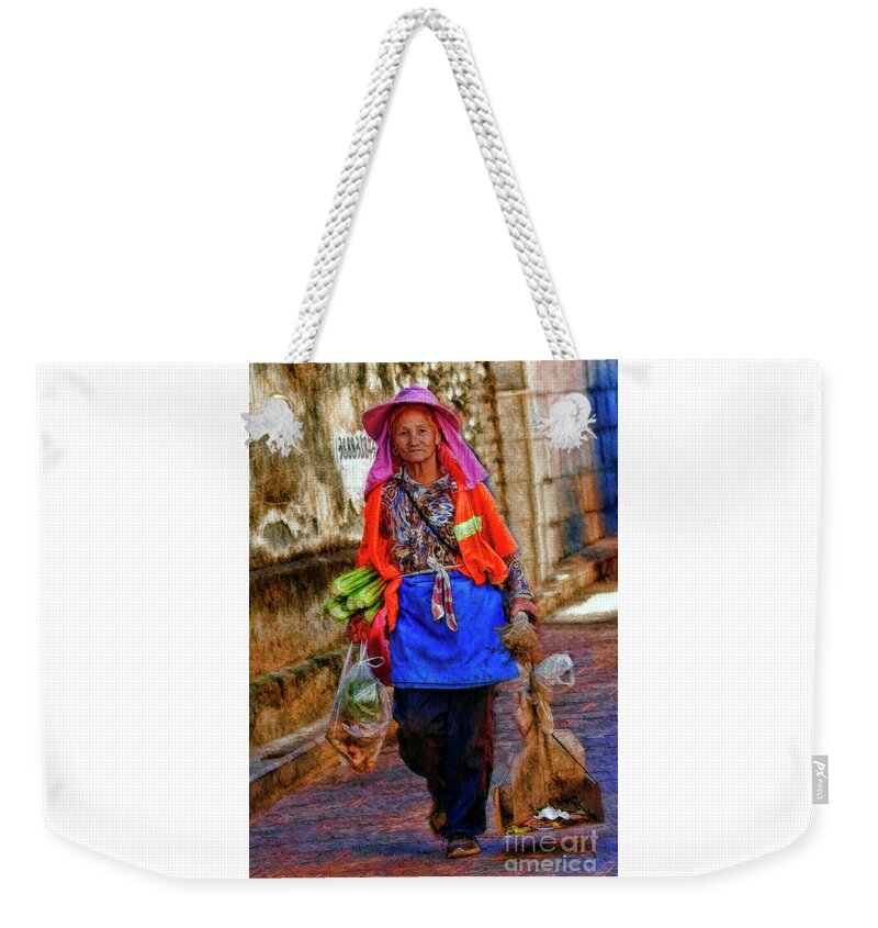  Weekender Tote Bag featuring the photograph I'm loaded Up And Off I Go by Blake Richards