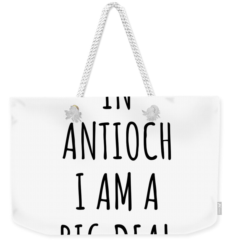 Antioch Weekender Tote Bags