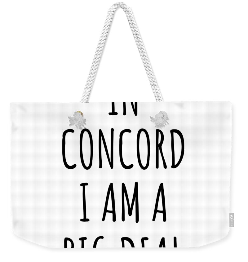 Concord Weekender Tote Bags