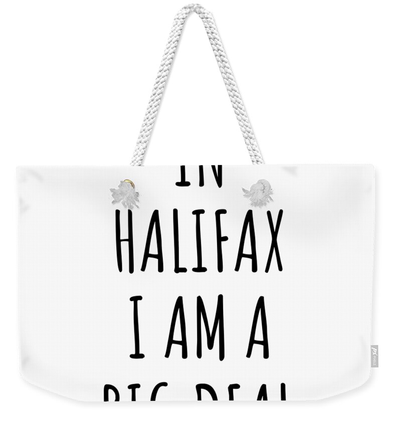 In Halifax Weekender Tote Bags
