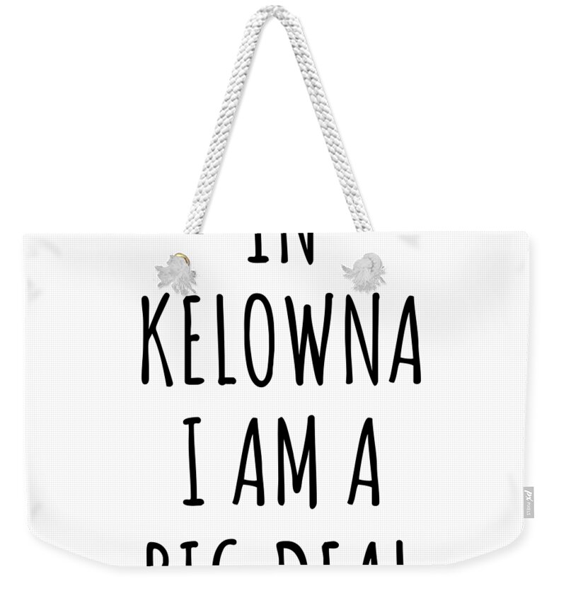 Kelowna Weekender Tote Bags