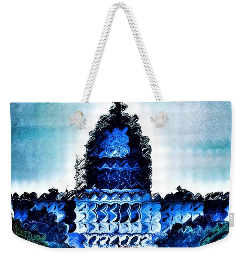 Congress Weekender Tote Bag featuring the digital art In Sessiion by Addison Likins