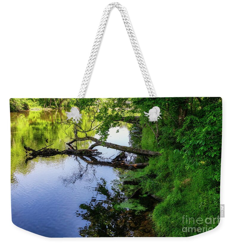 Osceola Island Weekender Tote Bag featuring the photograph In the Shadows of Osceola Island by Shelia Hunt