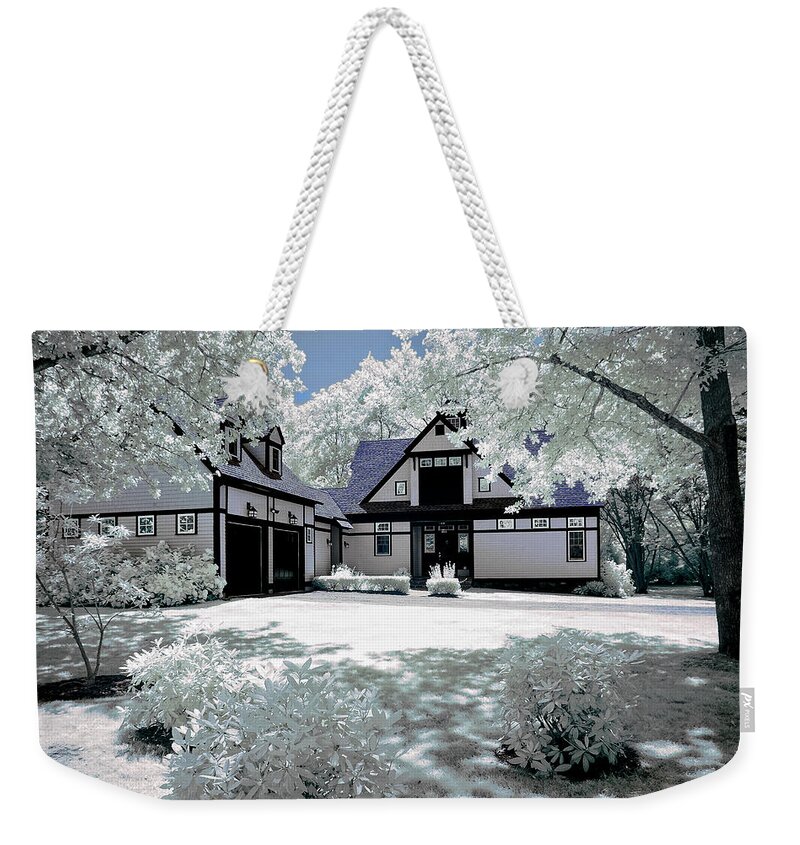 Infrared Weekender Tote Bag featuring the photograph Infrared Home by Anthony M Davis