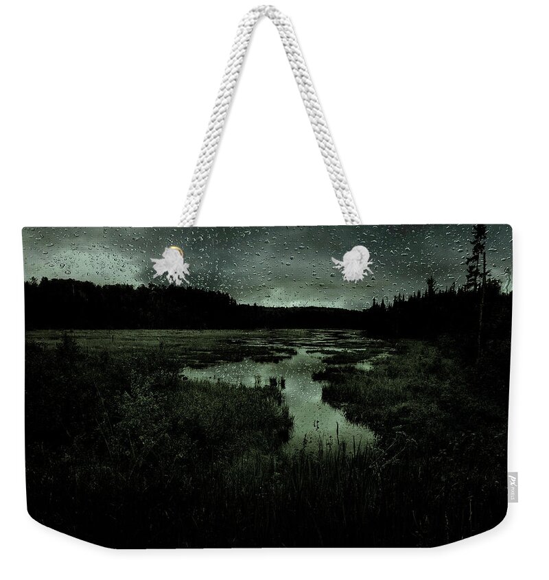 Landscape Weekender Tote Bag featuring the photograph Inland Elegy by Cynthia Dickinson