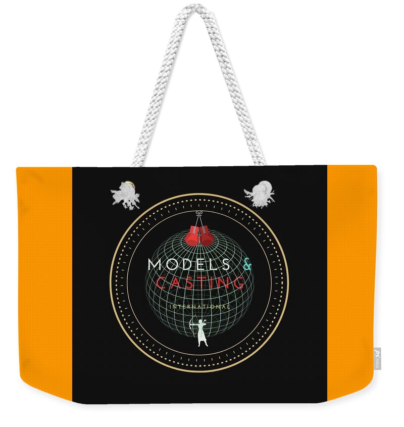 Industry Fashion Weekender Tote Bag featuring the digital art Intl. Models And Casting Agency by Ee Photography