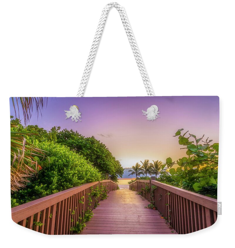 Florida Weekender Tote Bag featuring the photograph Inviting by Todd Reese