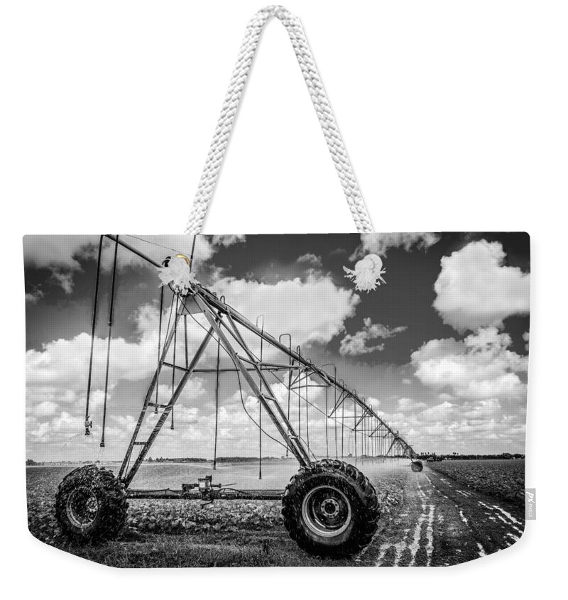 Miami Weekender Tote Bag featuring the photograph Irrigation South Florida by Rudy Umans