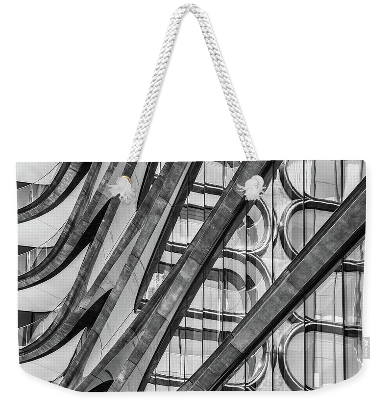Abstract Weekender Tote Bag featuring the photograph It Is Complicated by Elvira Peretsman