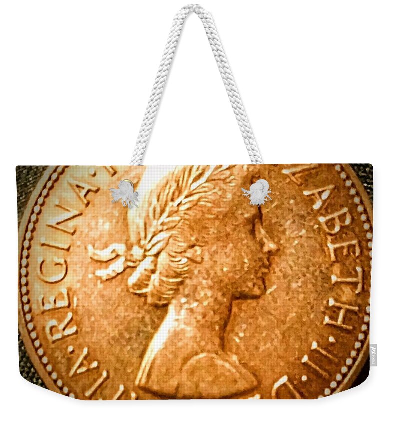 Queen Weekender Tote Bag featuring the photograph It is She by J Vincent Scarpace