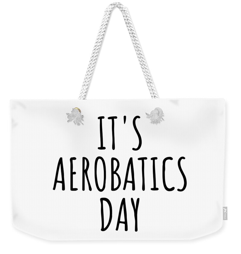 Aerobatics Weekender Tote Bags