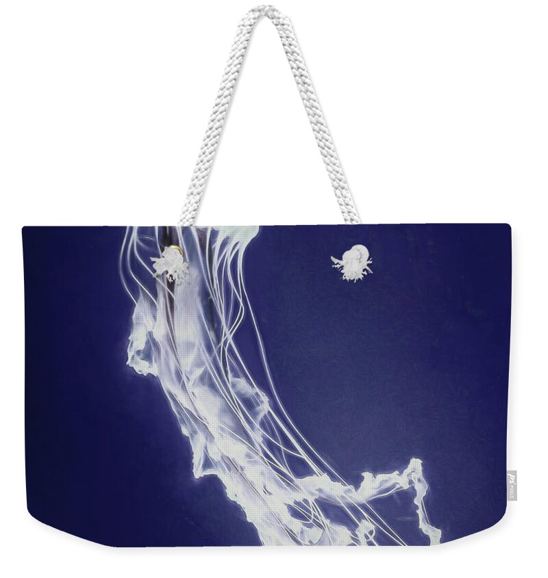 2019 Weekender Tote Bag featuring the photograph Jelly 2 Smudged by Wade Brooks