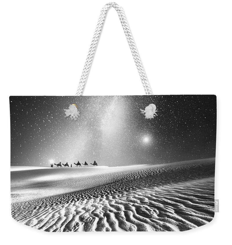 Fine Art Weekender Tote Bag featuring the photograph Journey by Sofie Conte
