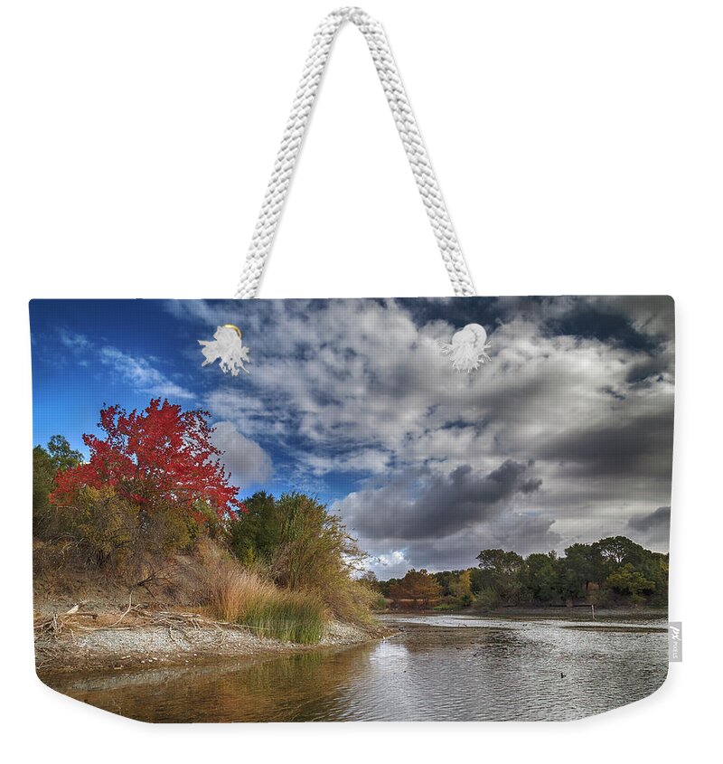 Niles Community Park Weekender Tote Bag featuring the photograph Just Believe by Laurie Search