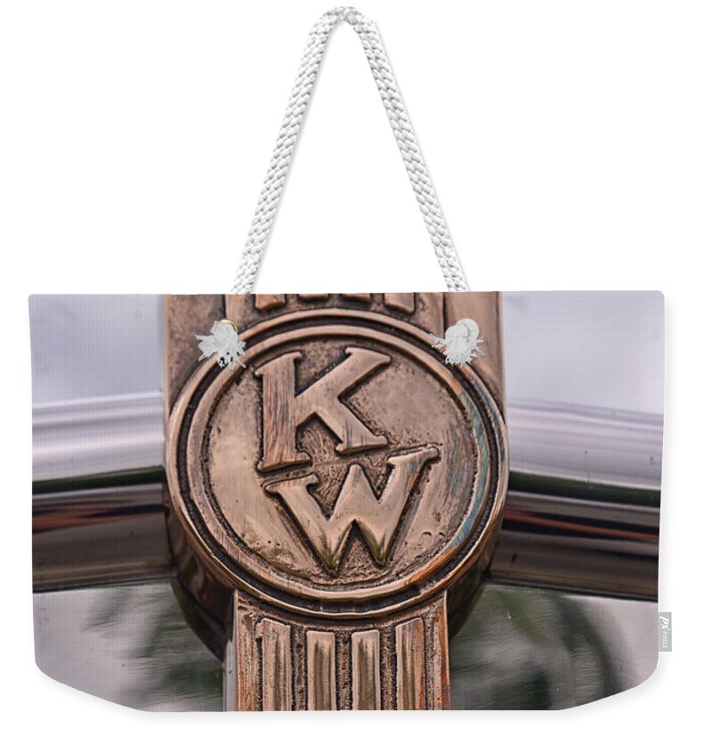 Kw Weekender Tote Bag featuring the photograph K W by Mike Martin