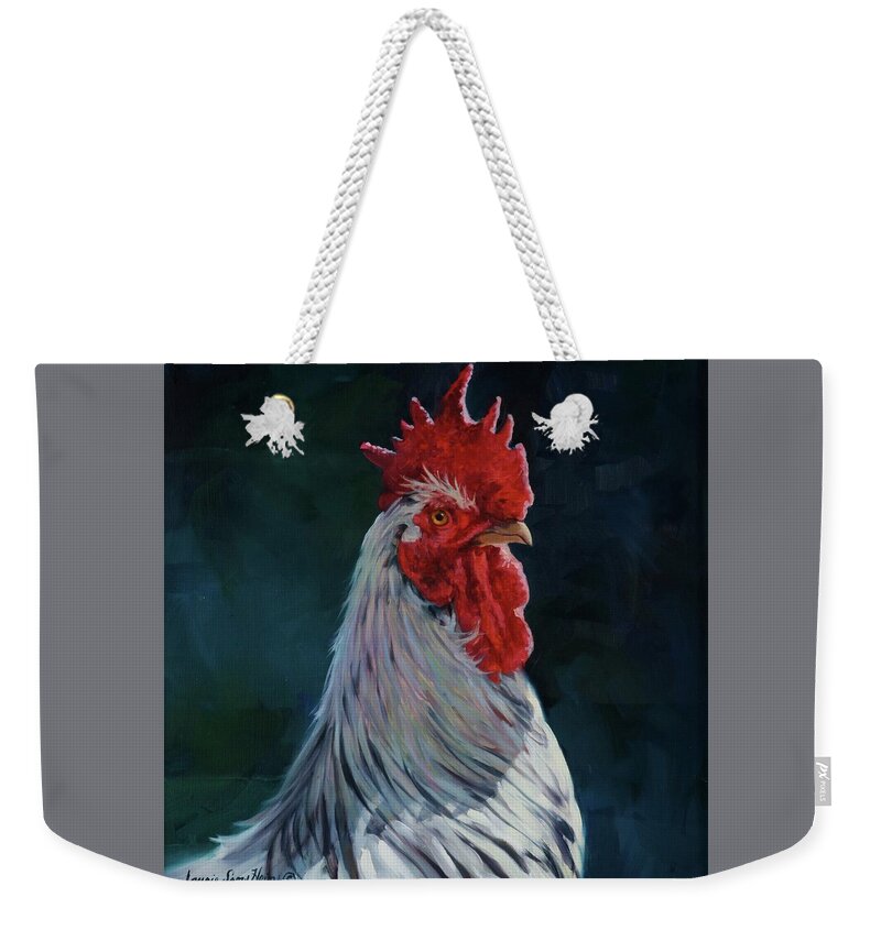 Chicken Coop Weekender Tote Bags