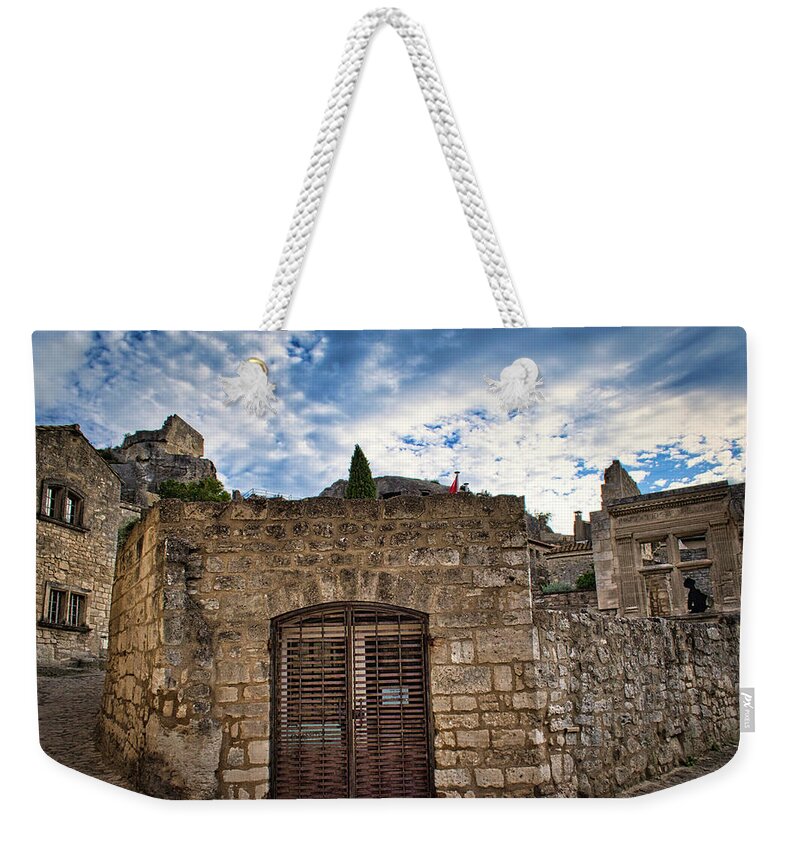 Building Weekender Tote Bag featuring the photograph La Vie est Belle by Portia Olaughlin