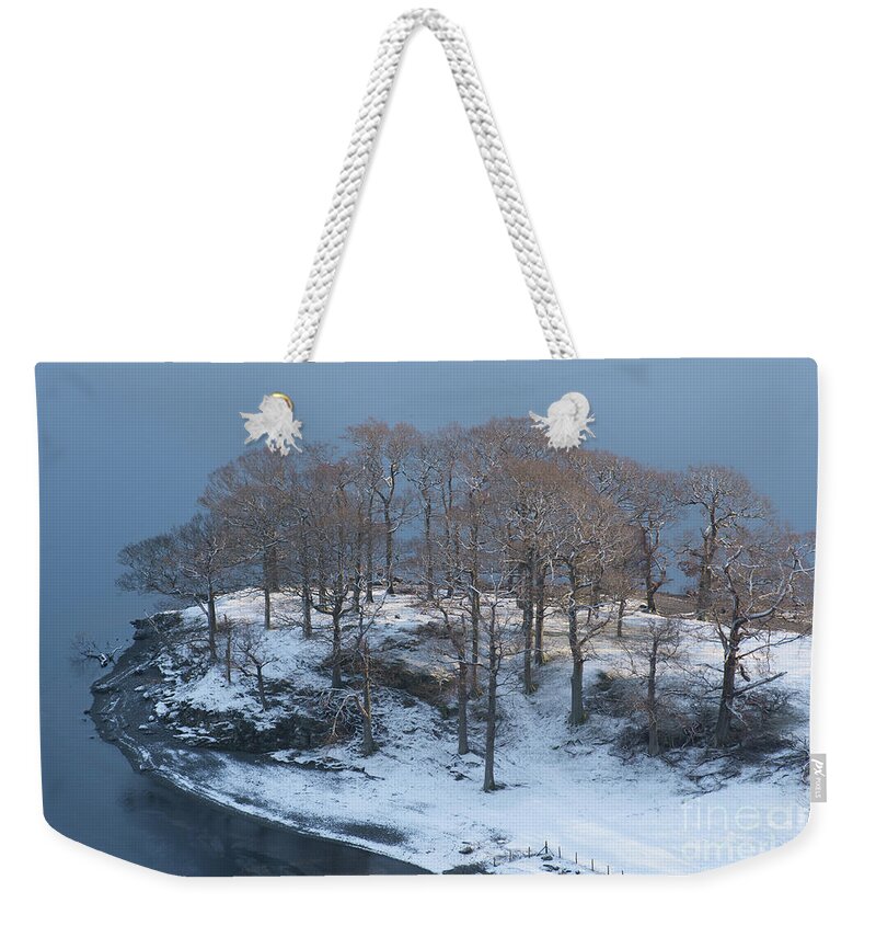 Photographer Weekender Tote Bag featuring the photograph Lake District Peninsula by Perry Rodriguez