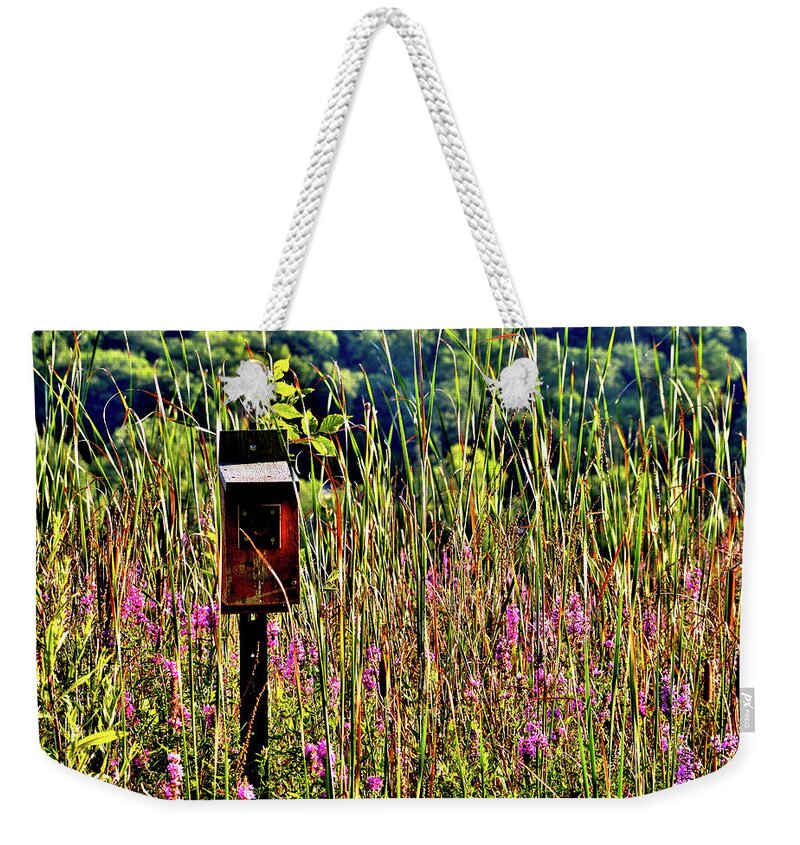 Lake Winona Weekender Tote Bag featuring the photograph Lake Home by Susie Loechler