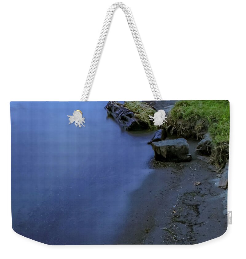 Lake Weekender Tote Bag featuring the photograph Lakeshore by Anamar Pictures