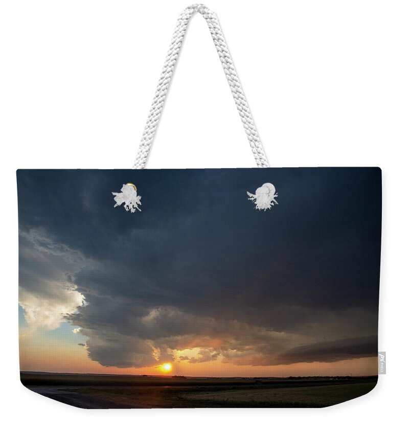 Nebraskasc Weekender Tote Bag featuring the photograph Last Storm Chase of the Year 007 by Dale Kaminski