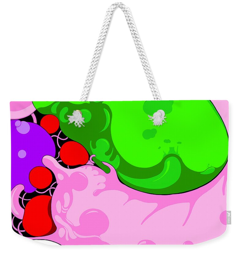 Avatar Weekender Tote Bag featuring the digital art Layer Cake by Craig Tilley