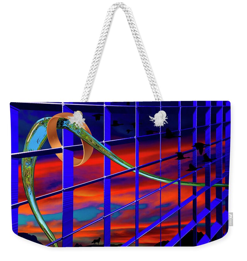 Photography Weekender Tote Bag featuring the photograph Leaving Yesterday by Paul Wear