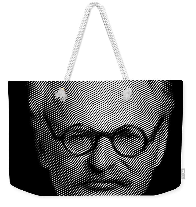 Trotsky Weekender Tote Bag featuring the digital art Leon Trotsky by Cu Biz
