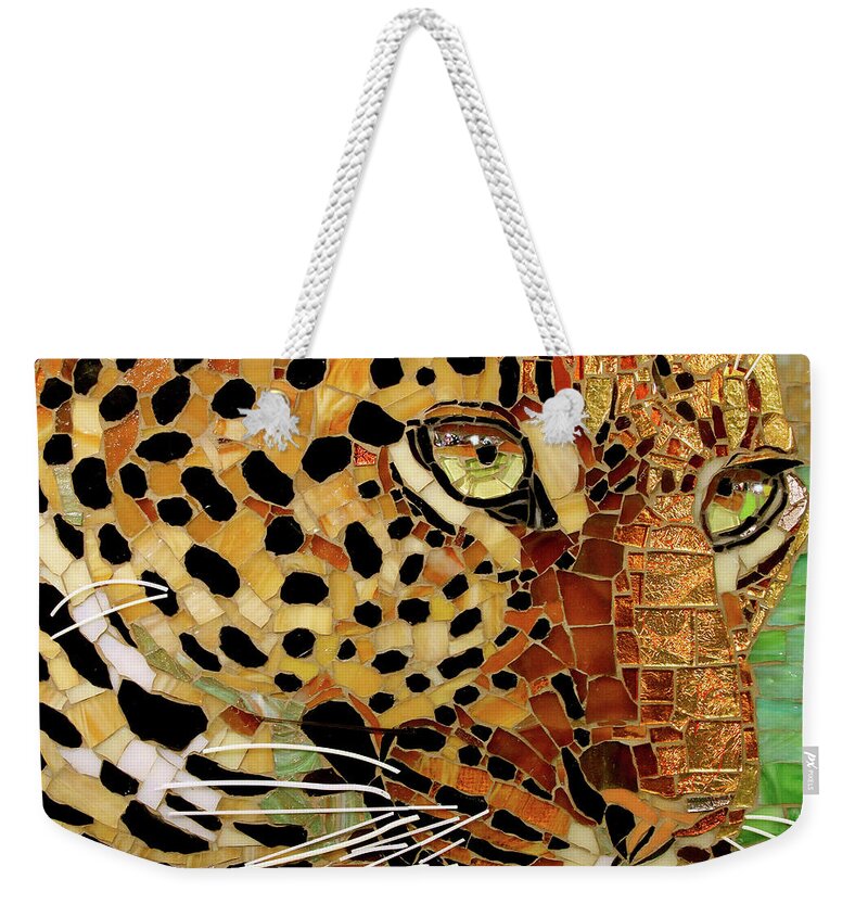 Glass Leopard Tote bag