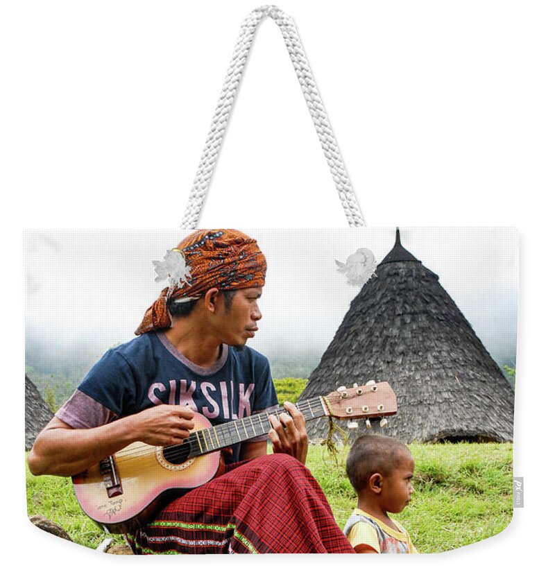 Wae Rebo Weekender Tote Bag featuring the photograph Lullaby - Wae Rebo Village. Flores, Indonesia by Earth And Spirit