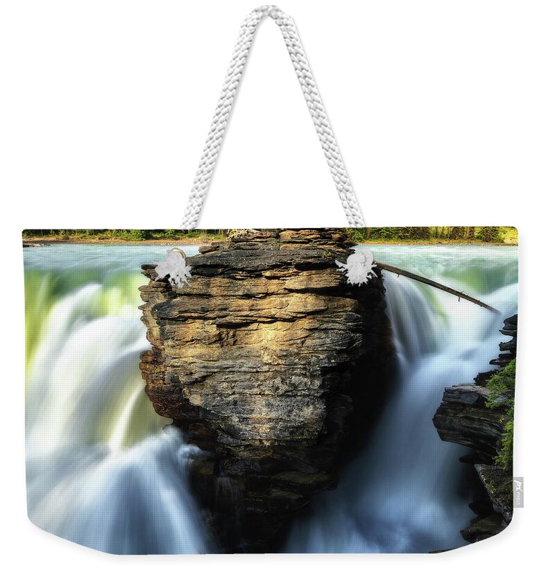Artistic Weekender Tote Bag featuring the photograph Light and Movement by Rick Furmanek