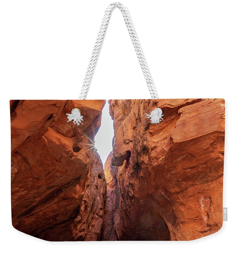 Nevada Weekender Tote Bag featuring the photograph Light Chamber by James Marvin Phelps