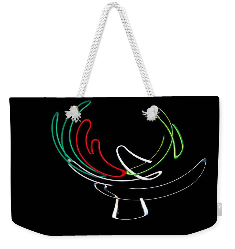Paper Clips Weekender Tote Bag featuring the photograph Light Cup by Jim Signorelli