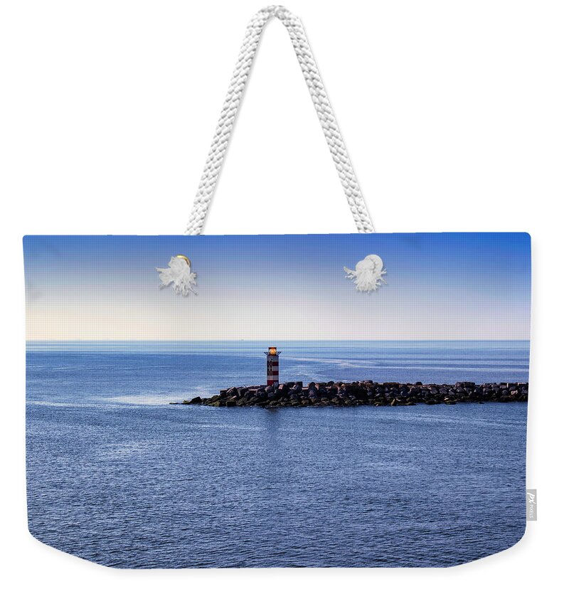 Sea Weekender Tote Bag featuring the photograph Lighthouse by MPhotographer