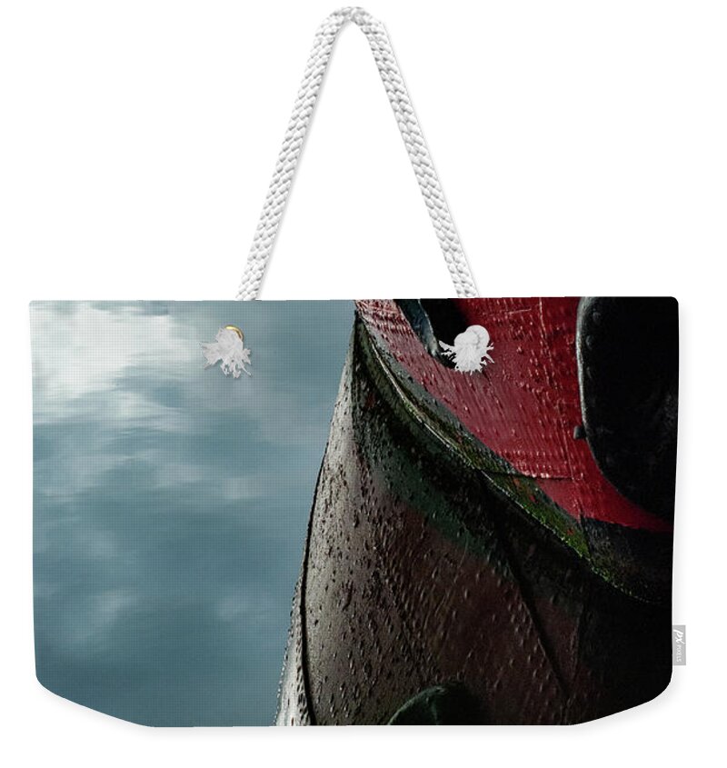 Boat Weekender Tote Bag featuring the photograph Lightship by Gavin Lewis