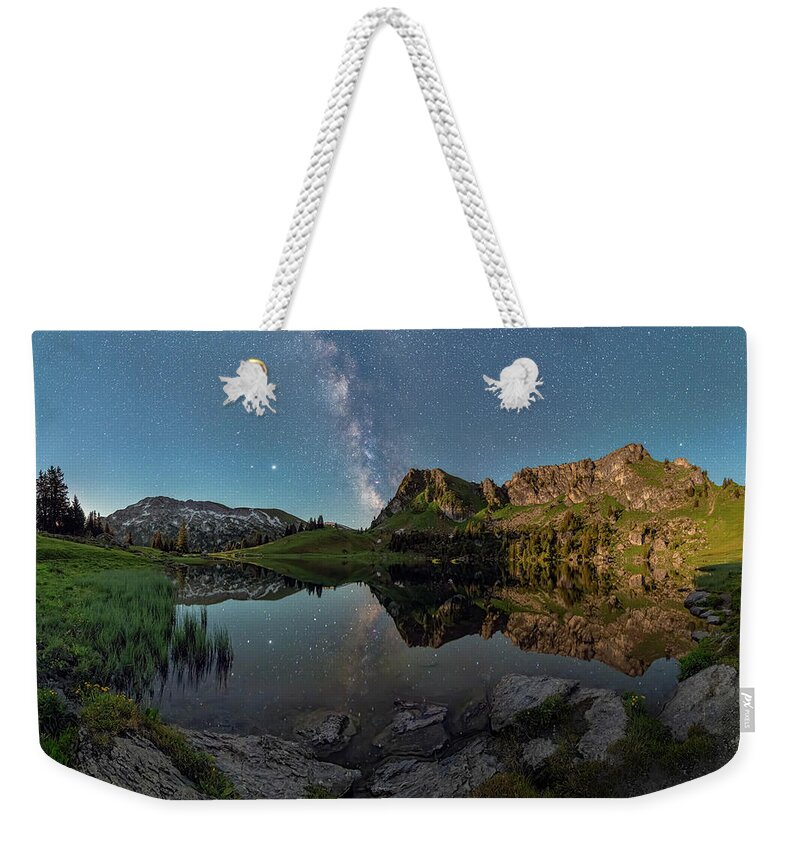 Mountains Weekender Tote Bag featuring the photograph Linger Longer by Ralf Rohner