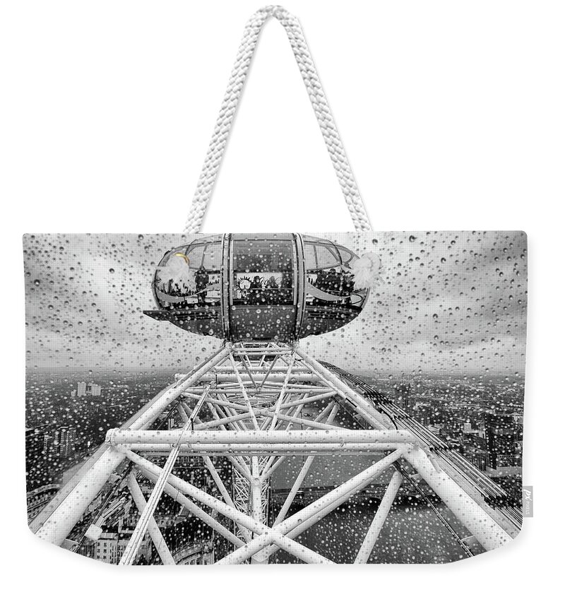 Eye Weekender Tote Bag featuring the photograph London Eye 2 by Nigel R Bell