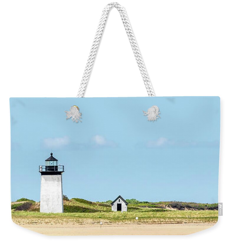 Lighthouse Weekender Tote Bag featuring the photograph Long Point Lighthouse by Rod Best