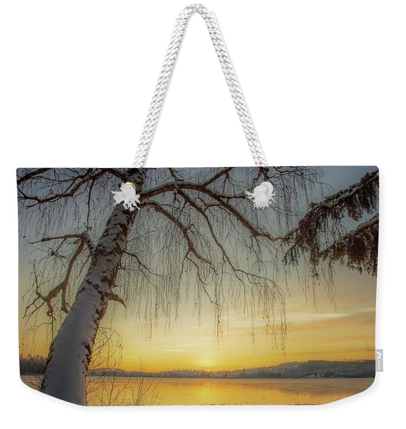 Look Upward To The God Of Hope Weekender Tote Bag featuring the photograph Look upward to the God of hope by Rose-Marie Karlsen