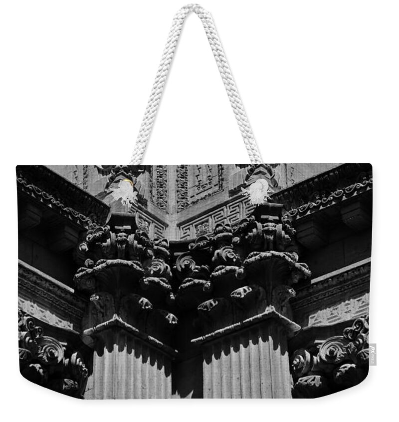 San Francisco Weekender Tote Bag featuring the photograph Looking Away by Tony Lee
